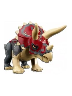 Конструктор Нападение трицератопса на пикап 210 деталей