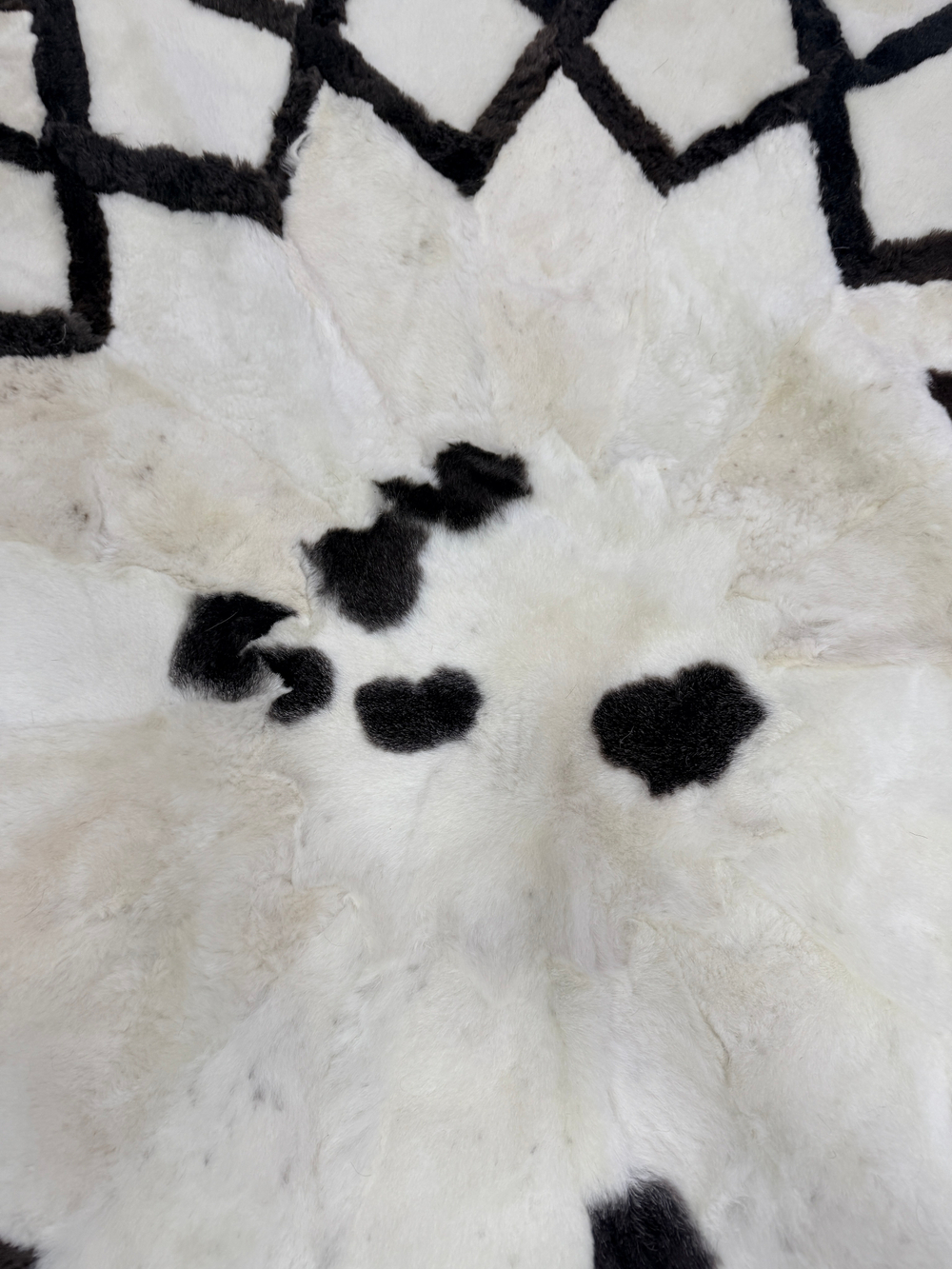 Ковер шкура натуральная овчина меховой