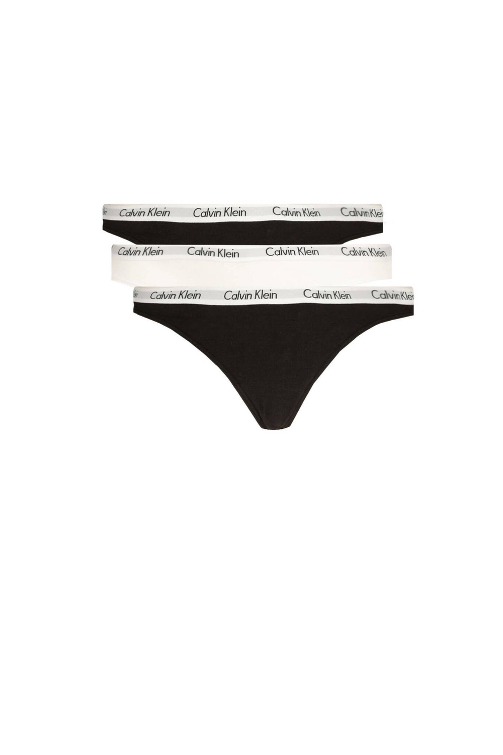 стринги 3 пары Calvin Klein Underwear - белый(000QD3587E)
