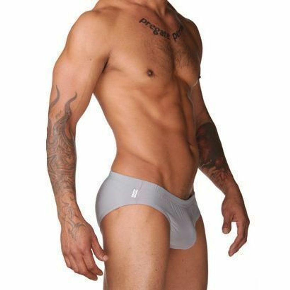 Мужские брифы домашние серые N2N Bodywear Grey N2N0013