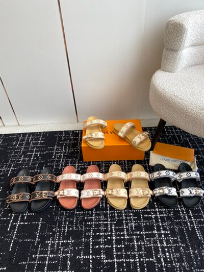 Louis Vuitton Bom Dia Flat Comfort Mule (5 colors)