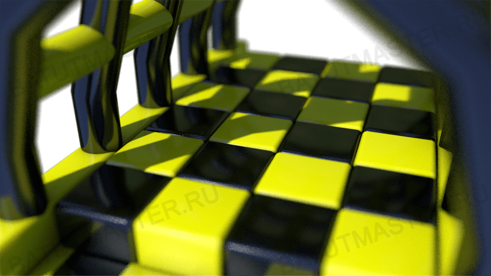 Надувной модуль препятствий «Шашки»