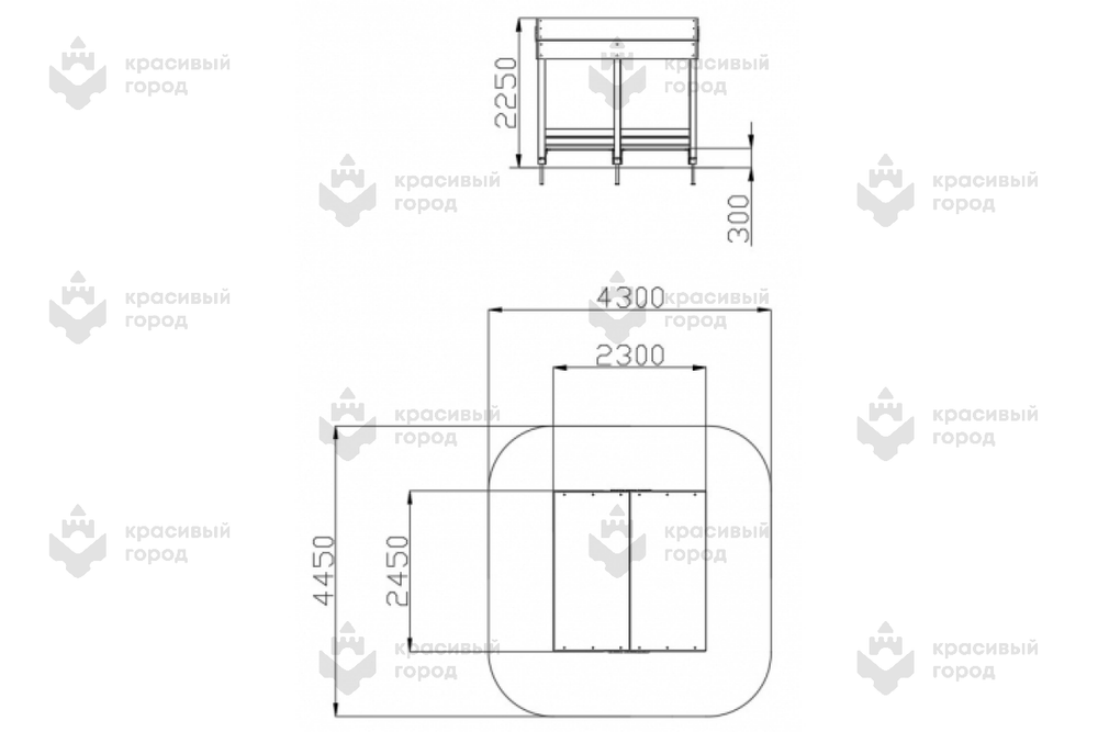 Беседка ДПС