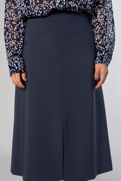Юбка женская 4060ВП, Тёмно тёмно син #70ТТСи014060ВП