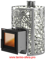 Печь для бани Эверест "Steam Master" GALAXY 18 INOX (226М)