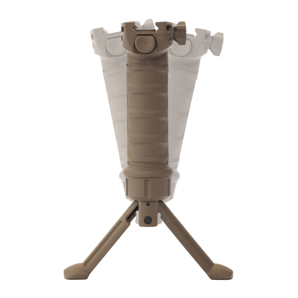 Тактическая рукоятка-бипод с раскладными сошками