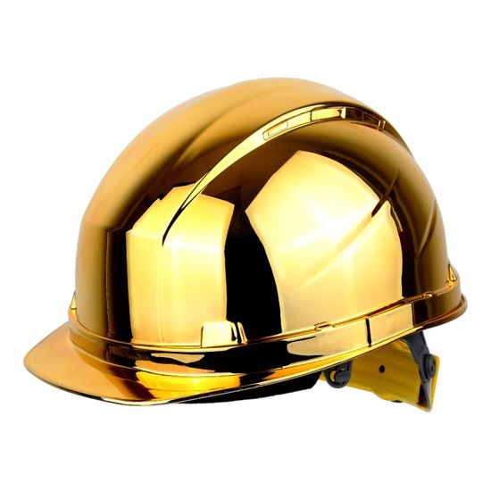 Каска защитная RFI-3 BIOT RAPID с покрытием под золото