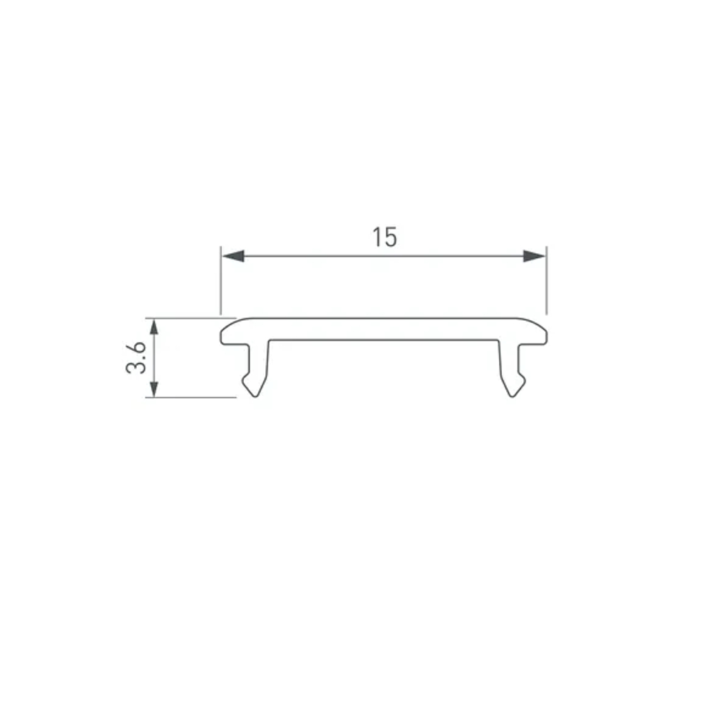 Экран SL-W14-10000 OPAL (Arlight, Пластик) 056651