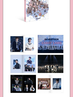 Альбом SEVENTEEN - SEVENTEEN IN CARAT LAND 2023 SVT 7th Fan Meeting Memory Book + Digital Code