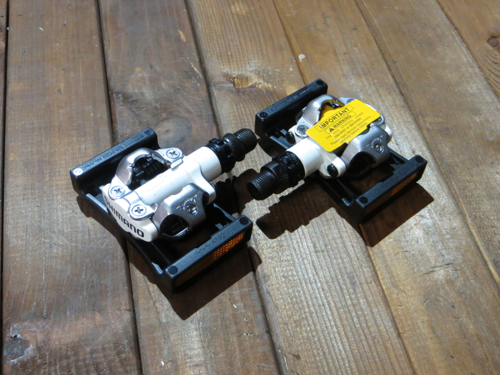 Педали контактные Shimano M520 SPD, пара.