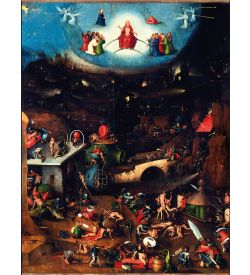 pr-JB17 Фрагмент триптиха «Страшный суд» И.Босх (Museum.Parastone)