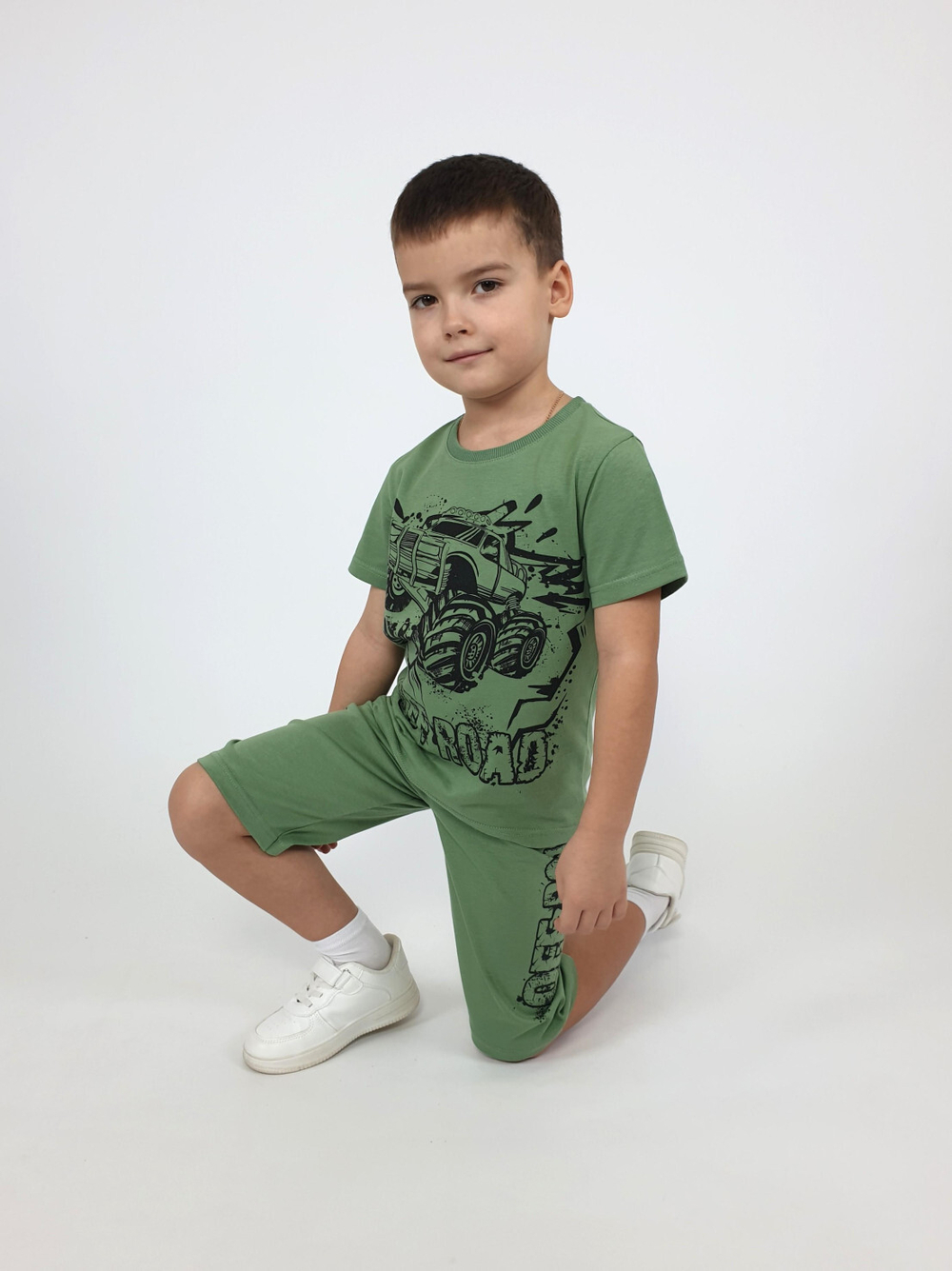 01-152-3 Комплект для мальчика (футболка+шорты)