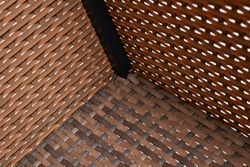 Лунго, кашпо для цветов большое плетеное