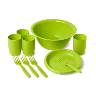 Набор посуды для пикника «Витто» на 4 персоны оливковый С67ОЛВ