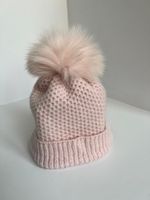 Шапка с мехом 104-110
