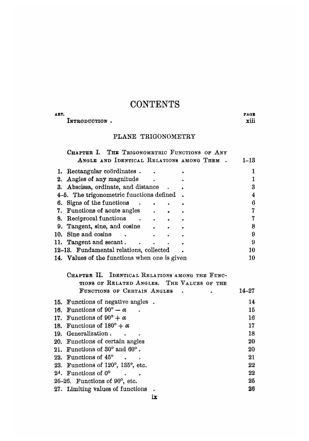 Plane and Spherical Trigonometry | Leonard M. Passano