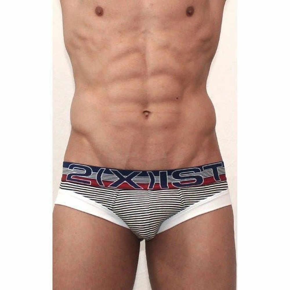 Мужские трусы брифы темно-серые 2xist Dark Grey Brief XIS0014