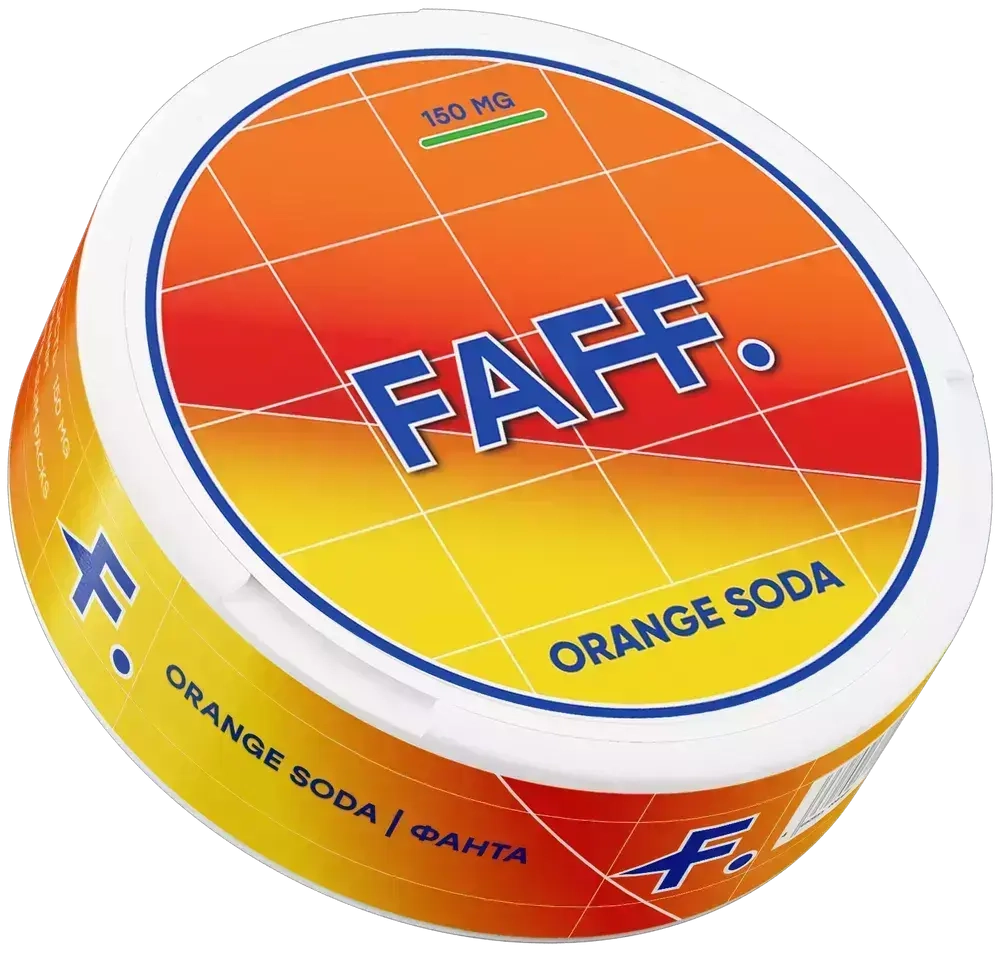 FAFF ORANGE SODA (150 МГ) - ФАНТА