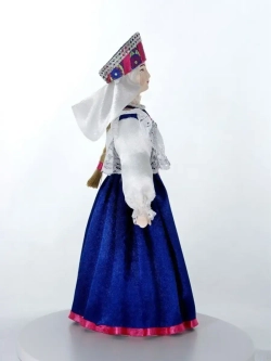 Кукла коллекционная в русском костюме