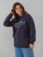 Толстовка Кис-090/антрацит-п