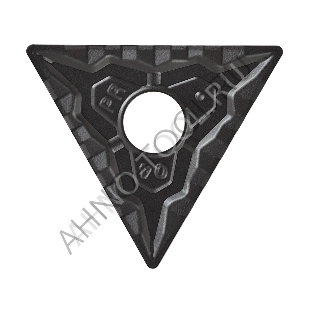 Пластина твердосплавная ISO TNMG160404-PSX ACP20E AHNO по стали, получистовая