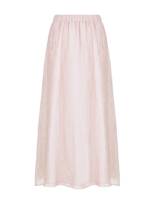 Юбка из жатой вискозы