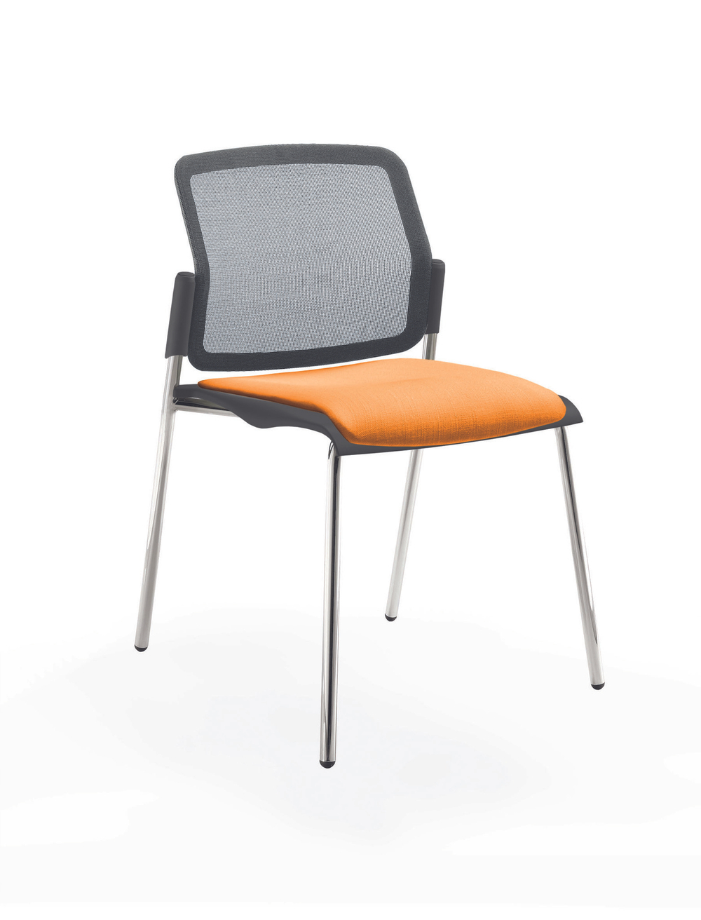 Movie стул со спинкой-сеткой и мягким сиденьем