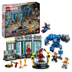 Конструктор LEGO Marvel Super Heroes 76315 Лаборатория Железного человека: Оружейная комната — фото 1
