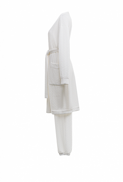 Костюм трикотажный белый 01-02-24 SS