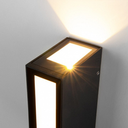 Уличный настенный светильник Elektrostandard 1524 TECHNO LED черный