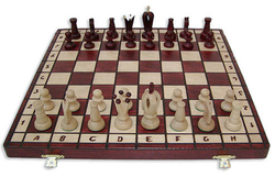Шахматы "Мини Роял" деревянные складывающиеся u3017