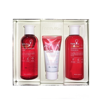 Набор уходовых средств с коллагеном FARMSTAY Collagen Essential Moisture Skin Care 3 Set