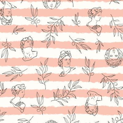 Греческие головы Полоска Оливки