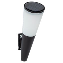 Светильник уличный ЭРА ERAFS012-09 на солнечной батарее настенный Факел RGB 1 LED