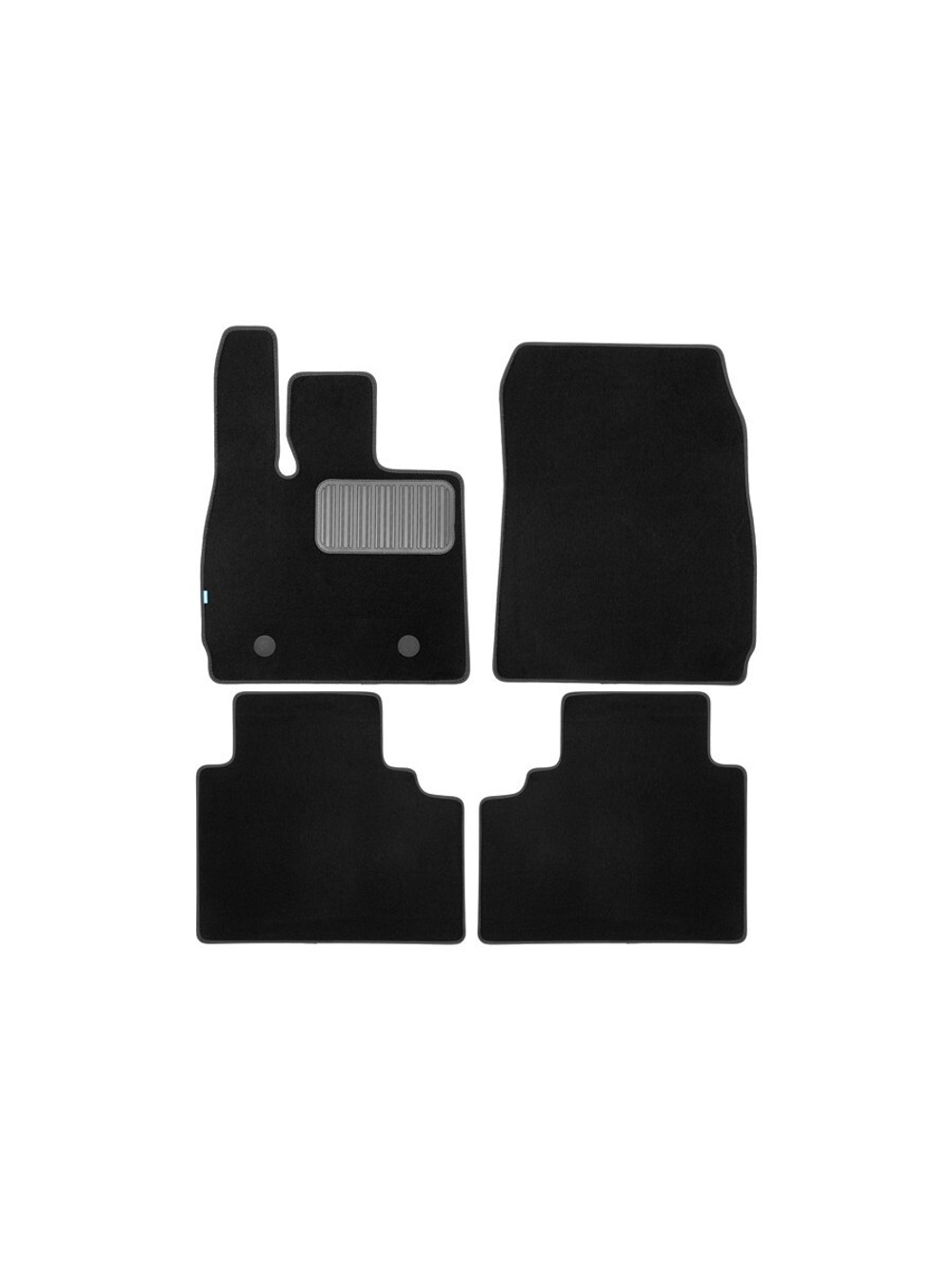 Коврики ворсовые для Exlantix ES 2024-н.в. Седан, 4 шт. коврики текстильные в салон KLEVER05.A71393.110KH