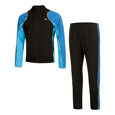 Мужские теннисные Костюмы Lacoste Tracksuit Men - Black, Blue