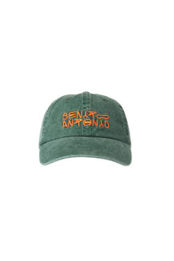 ZARA X BENITO ANTONIO КЕПКА С ВЫШИВКОЙ, ЗЕЛЕНЫЙ