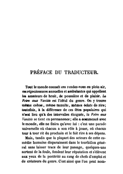 La Foire Aux Vanités. Tome 1 | W.M. Thackeray