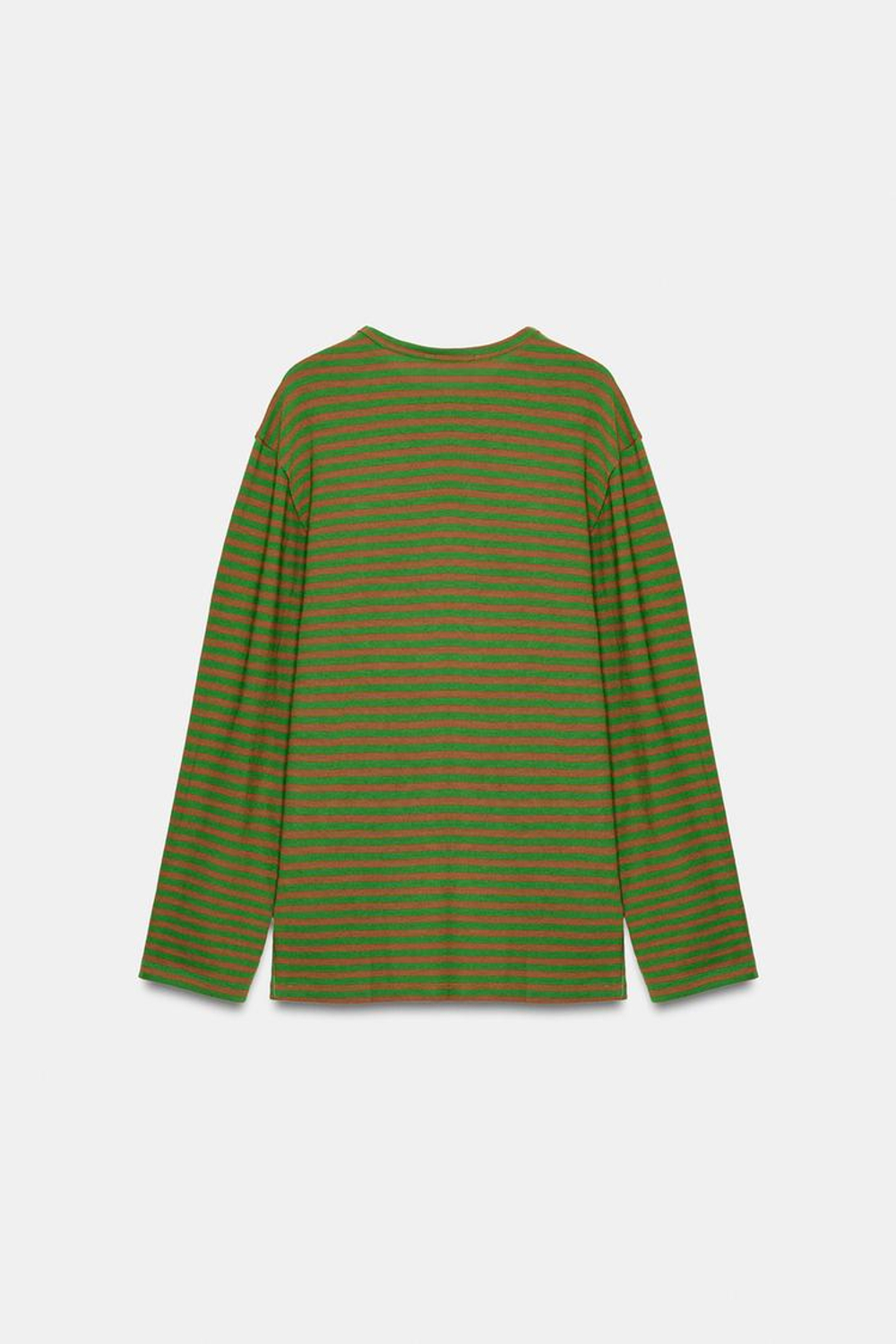 ZARA ФУТБОЛКА ОВЕРСАЙЗ В ПОЛОСКУ, ПОЛОСКИ