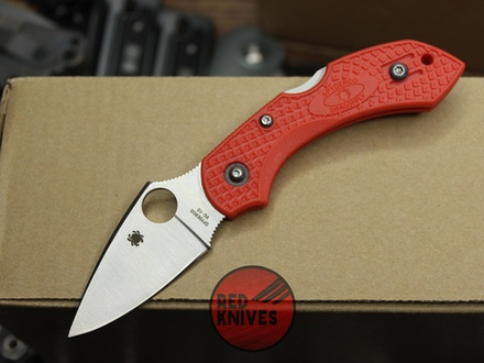 Нож Spyderco Dragonfly 2 - рукоять малиновая
