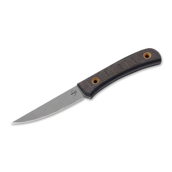 Складной нож Boker 02BO039 Bark Beetle c клинком из стали 1095 Carbon Steel, рукоять микарта