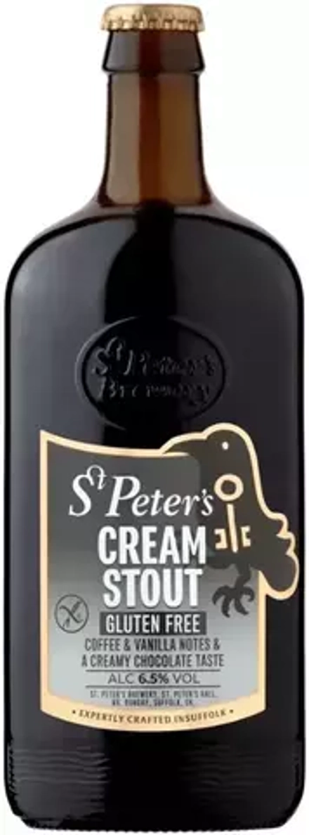 Пиво Сейнт Питерс Крим Стаут Глютен Фри / St. Peter's Cream Stout Gluten Free 0.5 - стекло