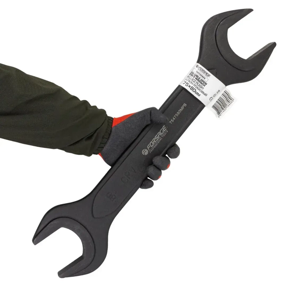 Ключ рожковый 75х80мм Forsage F-7547580MPB