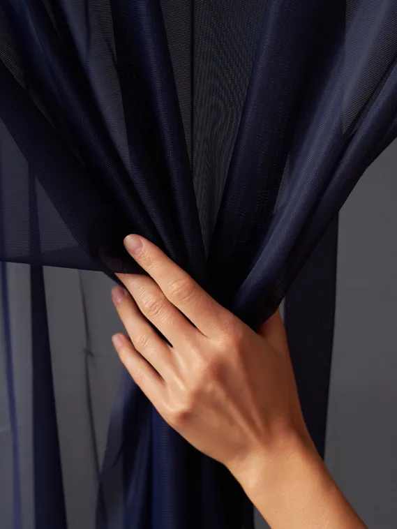 Корсетная сетка Lauma оптом, мягкая, арт.388А, темно-синий 061