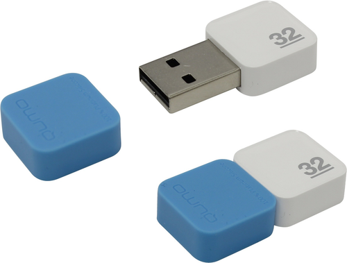 Qumo Cube &lt;QM32GUD-Cube&gt; USB2.0  Flash  Drive 32Gb (RTL)