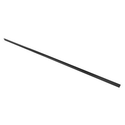 Накладная ручка, Г-образная 1200 мм, матовый черный S-2639-1200 BL