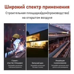 Бытовые однофазные бензиновые генераторы 9кВт 192F 50 Гц