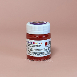 ВОДОрастворимый сухой краситель «Кармуазин бордовый» Gleb Colors, 10 г