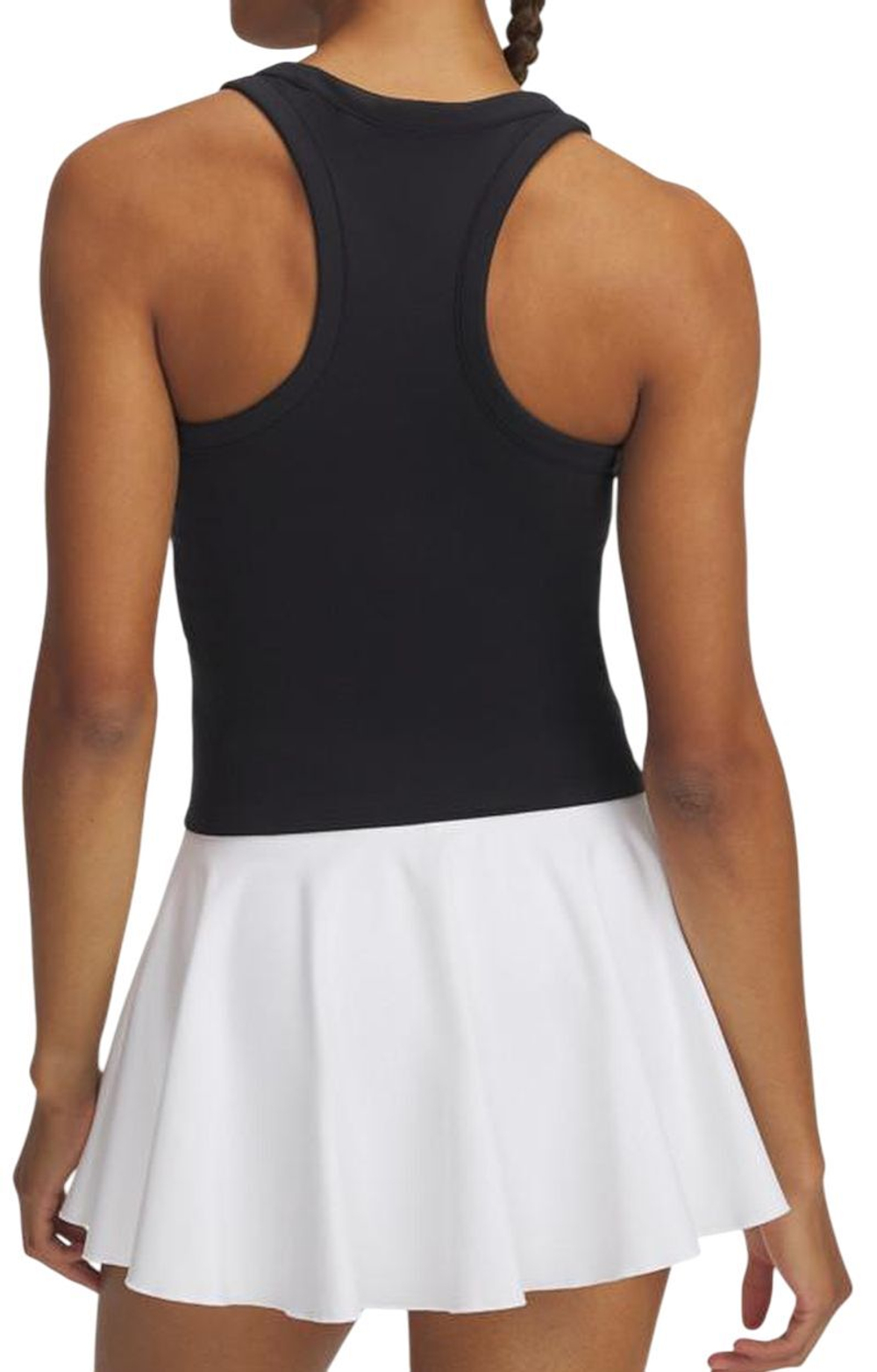 Топ теннисный Under Armour Motion High Neck Tank - black/white
