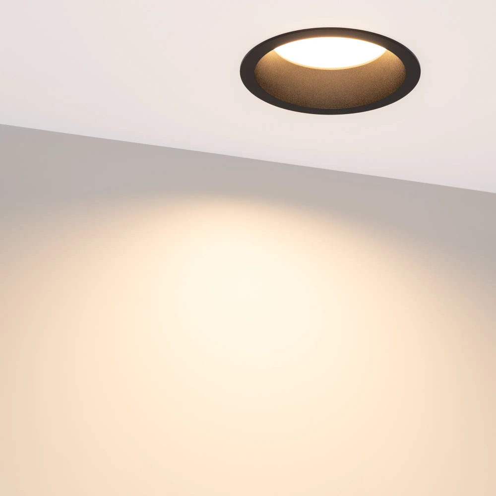 Светильник MS-DROP-BUILT-R137-24W Warm3000 (BK, 90 deg, 230V) (Arlight, IP54 Металл, 5 лет) 041499